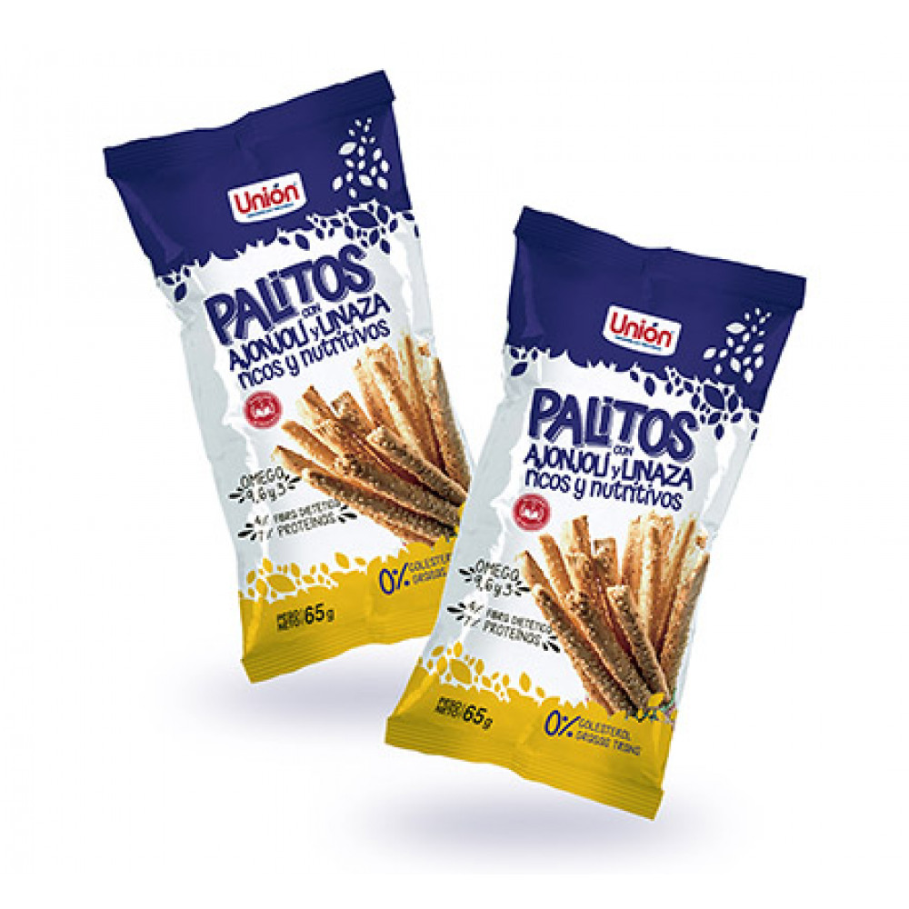 SESAME SEEDS AND FLAXSEED STICKS — Lima, Peru