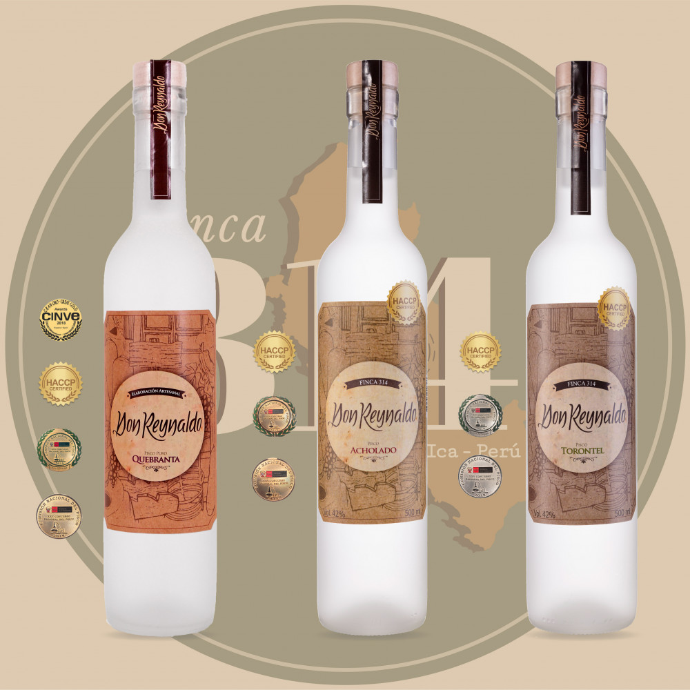 PISCO PREMIUM "DON REYNALDO" — Lima, Peru