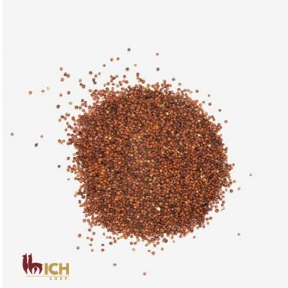 RED QUINOA GRAINS — LIMA, Peru