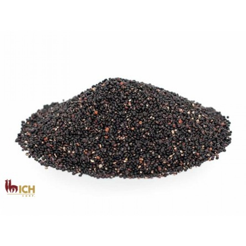BLACK QUINOA GRAINS — LIMA, Peru