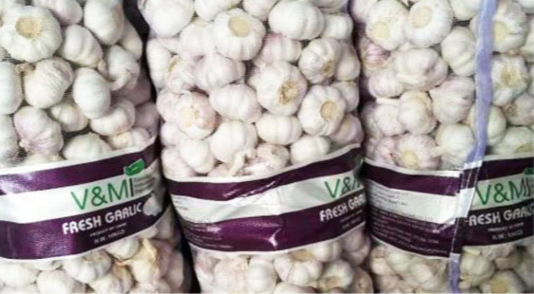 Pure White Garlic — Jining, China — Fruit & Vegetables lot from Jining, China