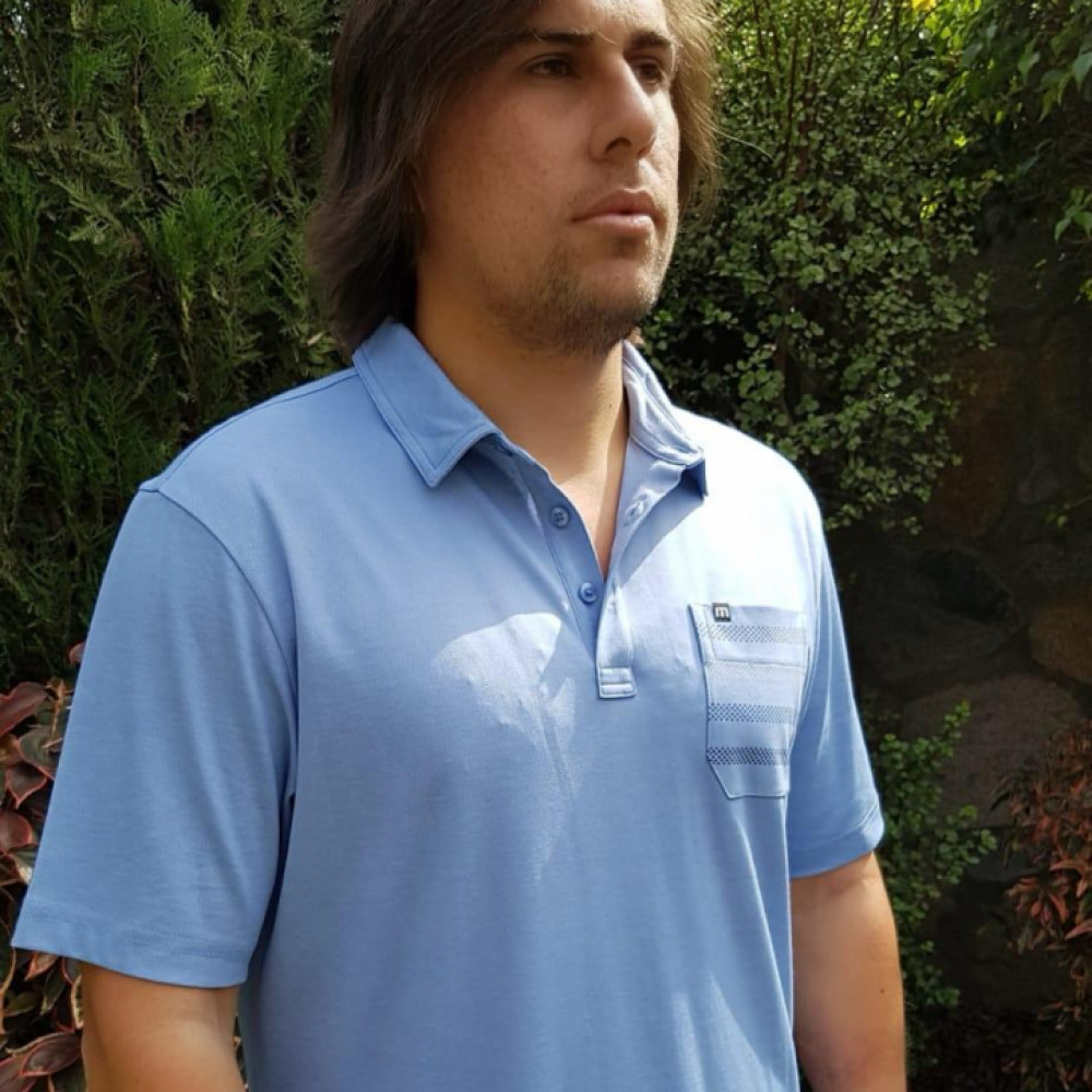 COLLAR & PLACKET SHIRT POLYCOTTON — Lima, Peru