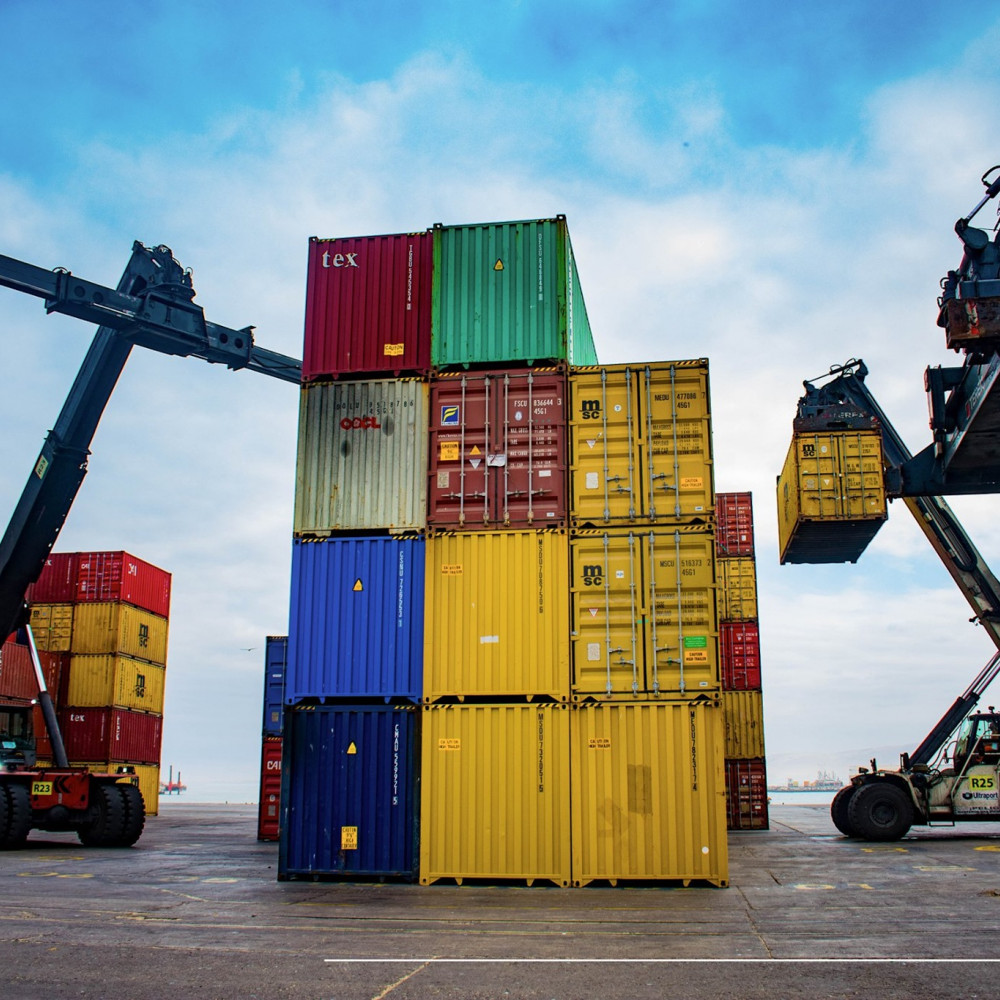 Full container reception: Export — Arica, Chile
