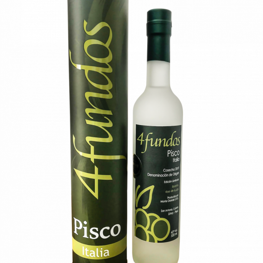 Pisco 4 Fundos Italia — lima, Peru