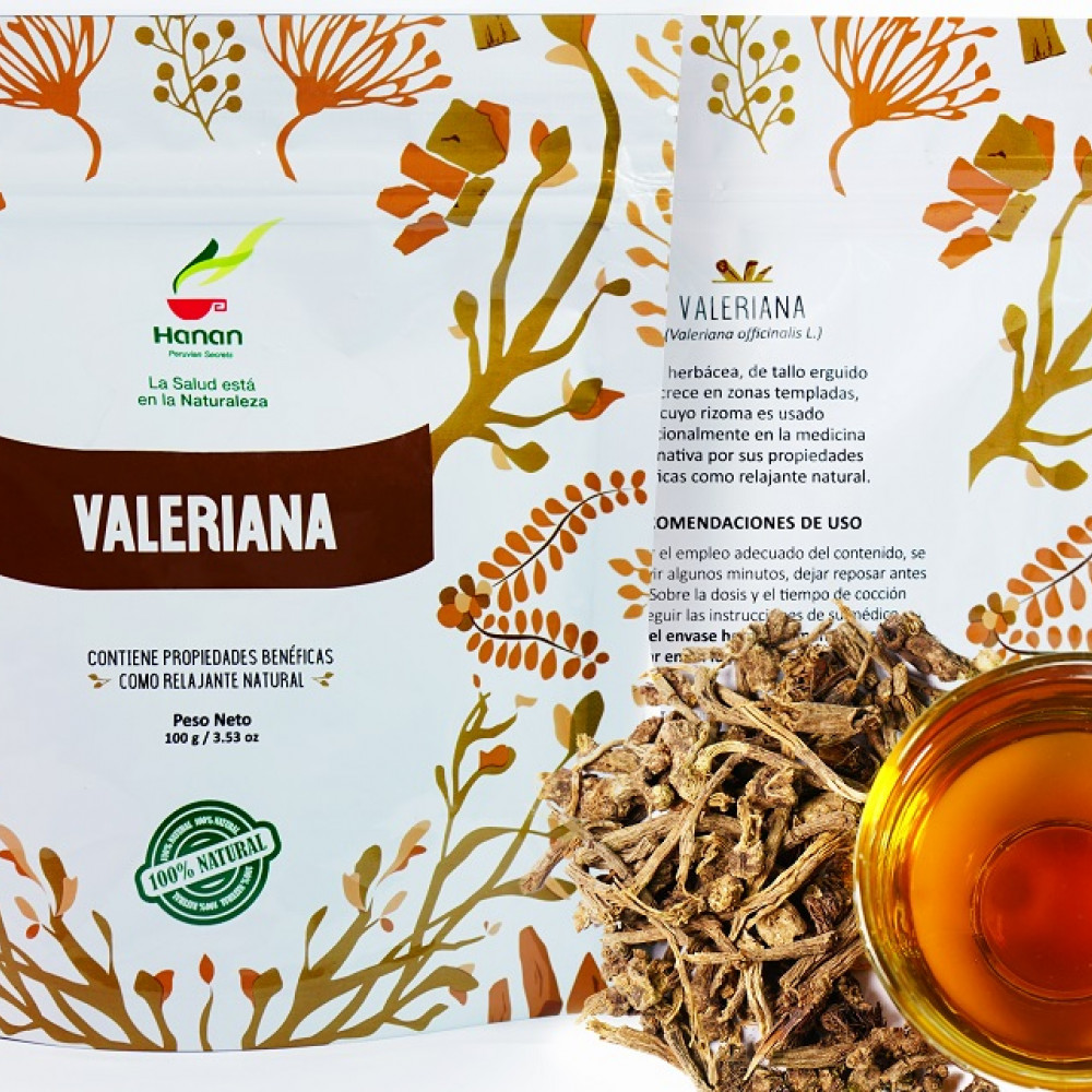 VALERIANA - INFUSION DE PLANTAS TROCEADAS — LIMA, Peru