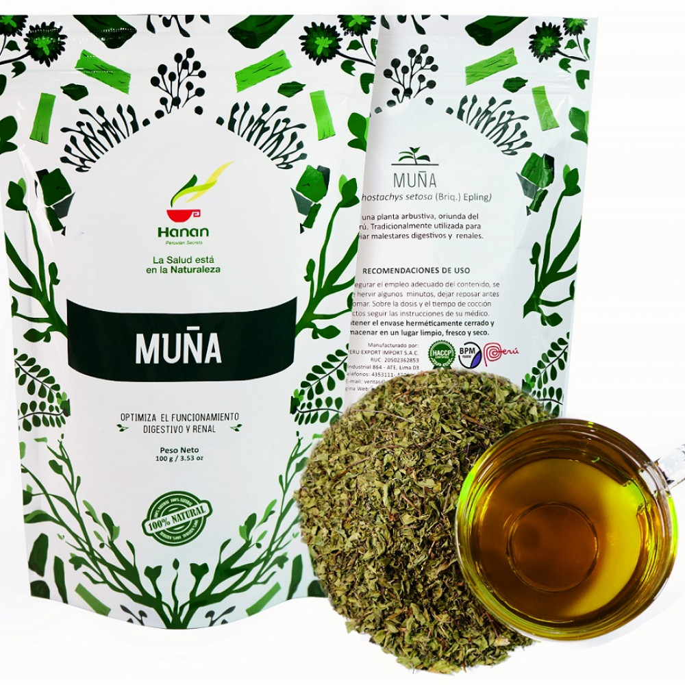 MUÑA - INFUSION PLANTAS TROCEADAS — LIMA, Peru
