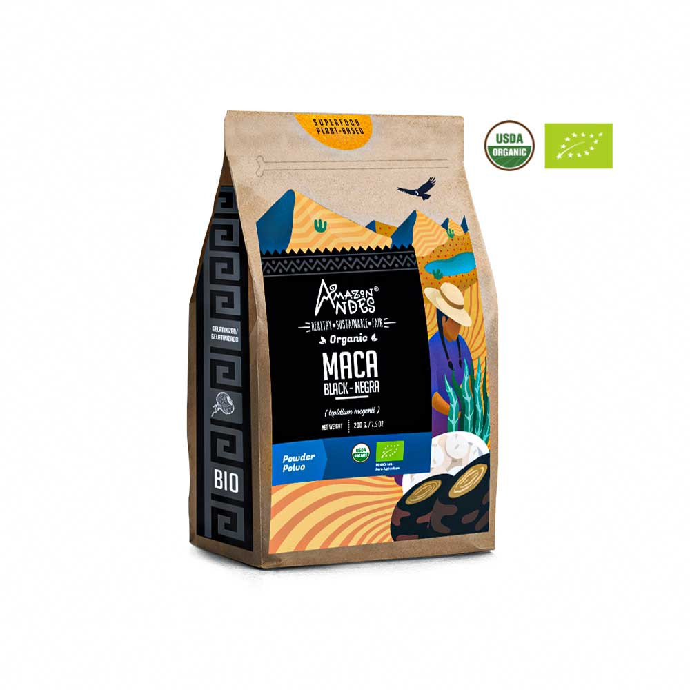 ORGANIC BLACK MACA POWDER — lima, Peru