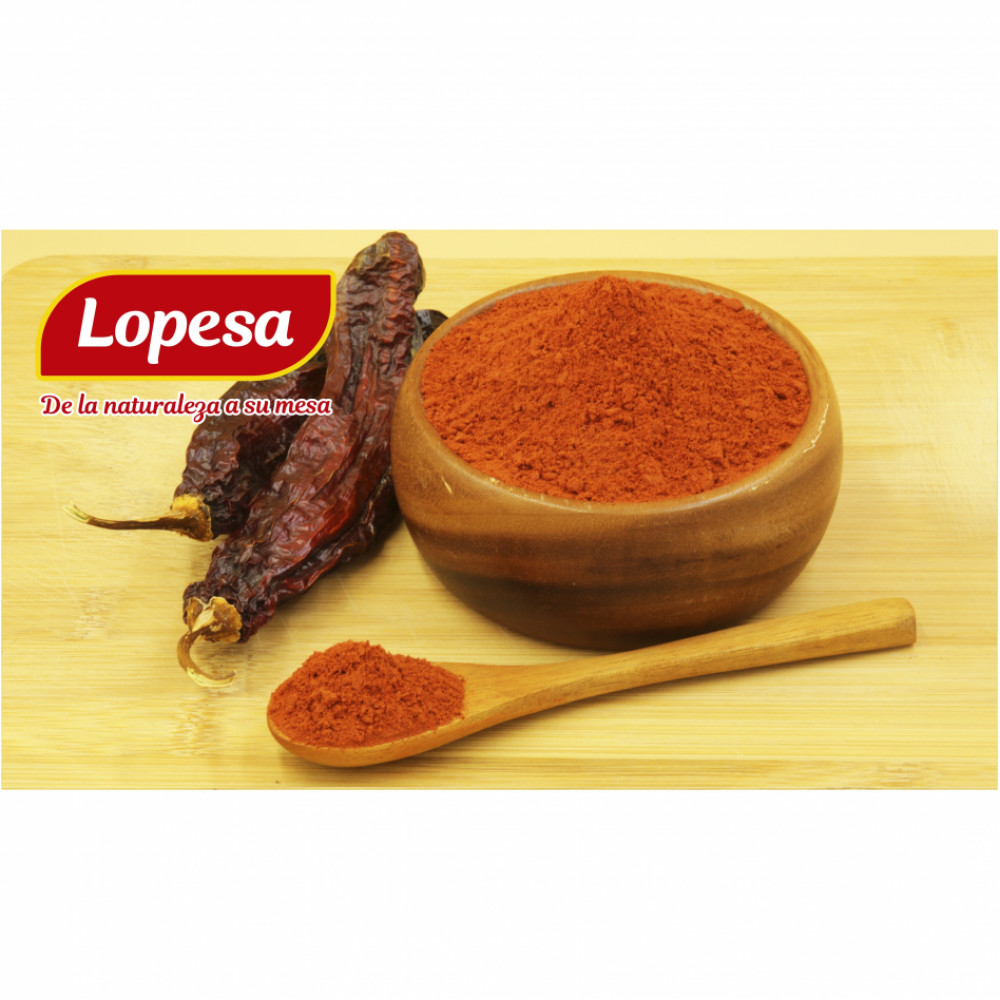 Dried whole or powdered chili panca - Lopesa — Huancayo, Peru