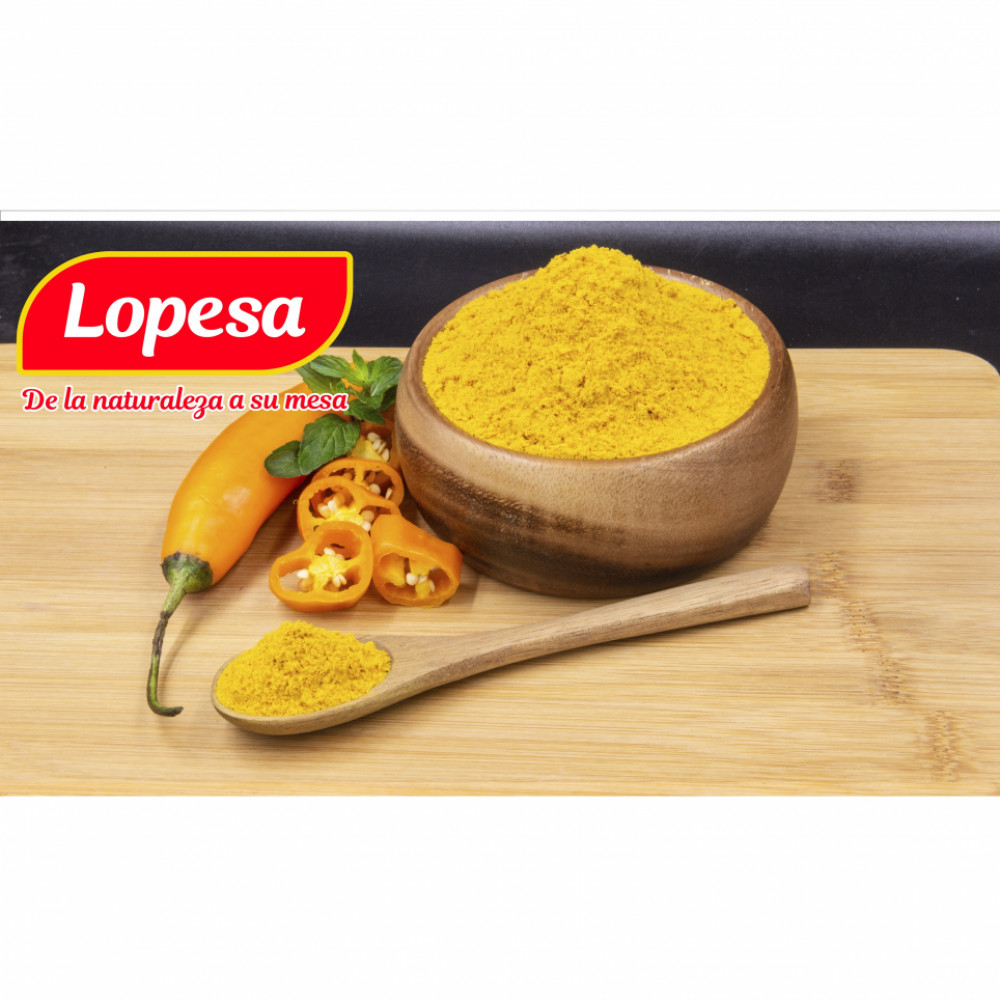 Whole or powdered dehydrated yellow pepper - Lopesa — Huancayo, Peru — Spices lot from Huancayo, Peru