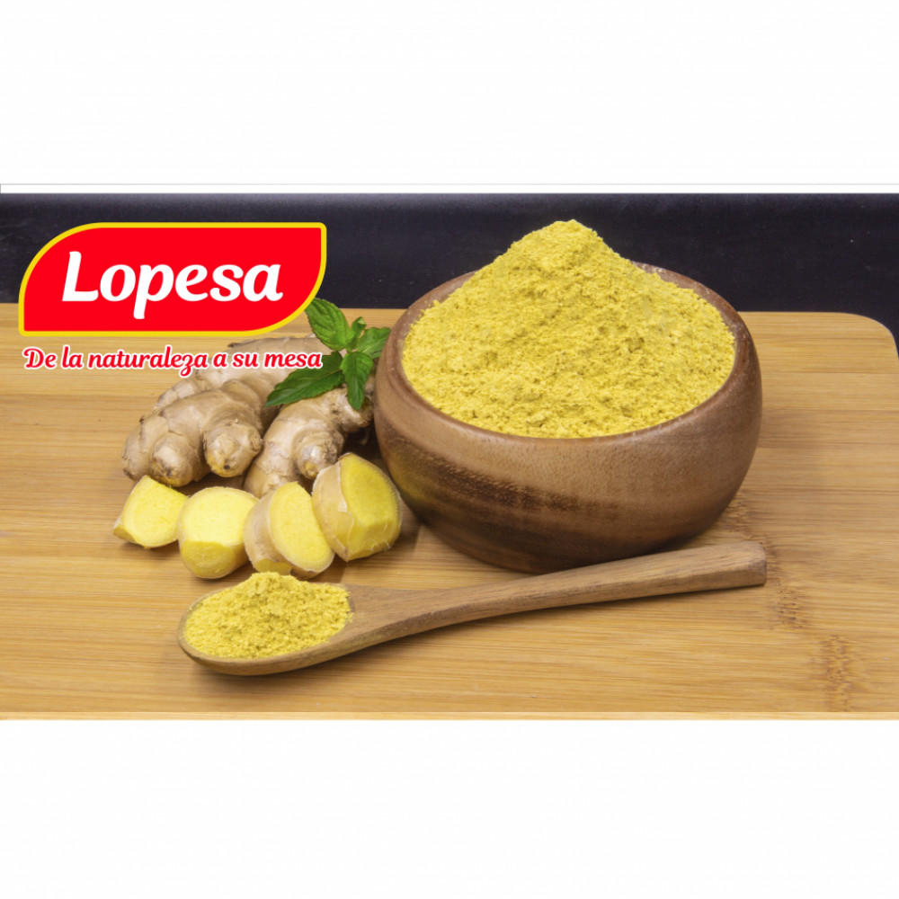 Sliced or powdered dehydrated ginger - Lopesa — Huancayo, Peru