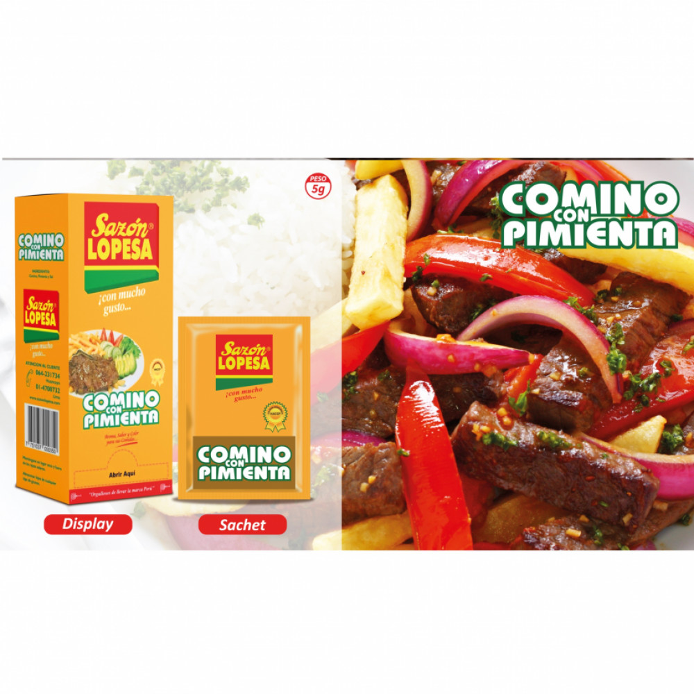 Cumin with pepper Lopesa — Huancayo, Peru 2