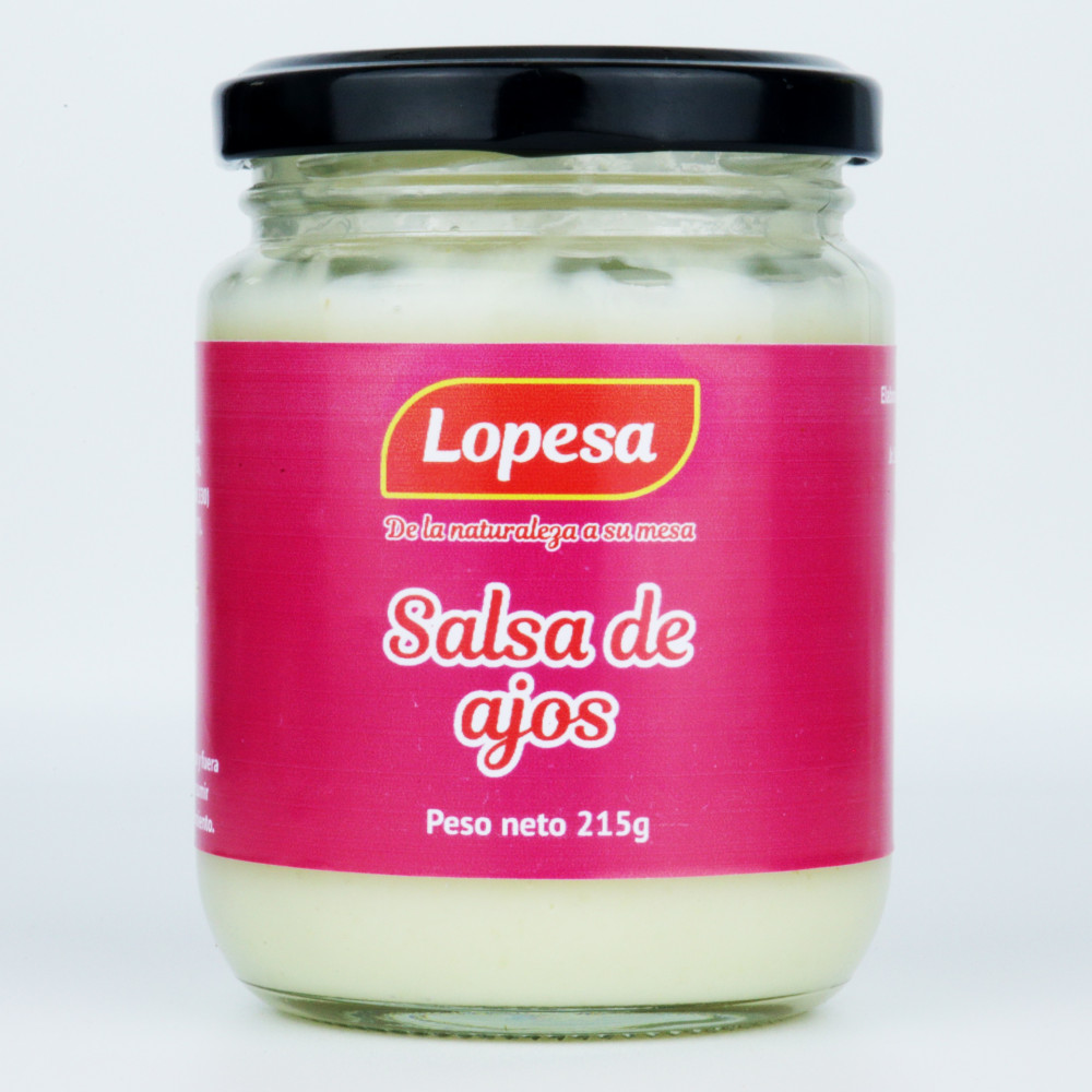 Garlic Sauce - Lopesa — Huancayo, Peru — Fruit & Vegetables lot from Huancayo, Peru