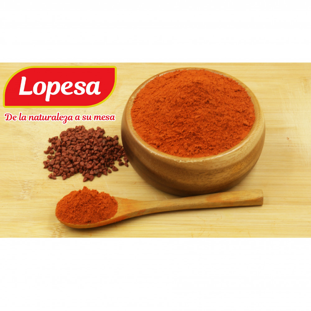 Selected annatto whole or powdered - Lopesa — Huancayo, Peru