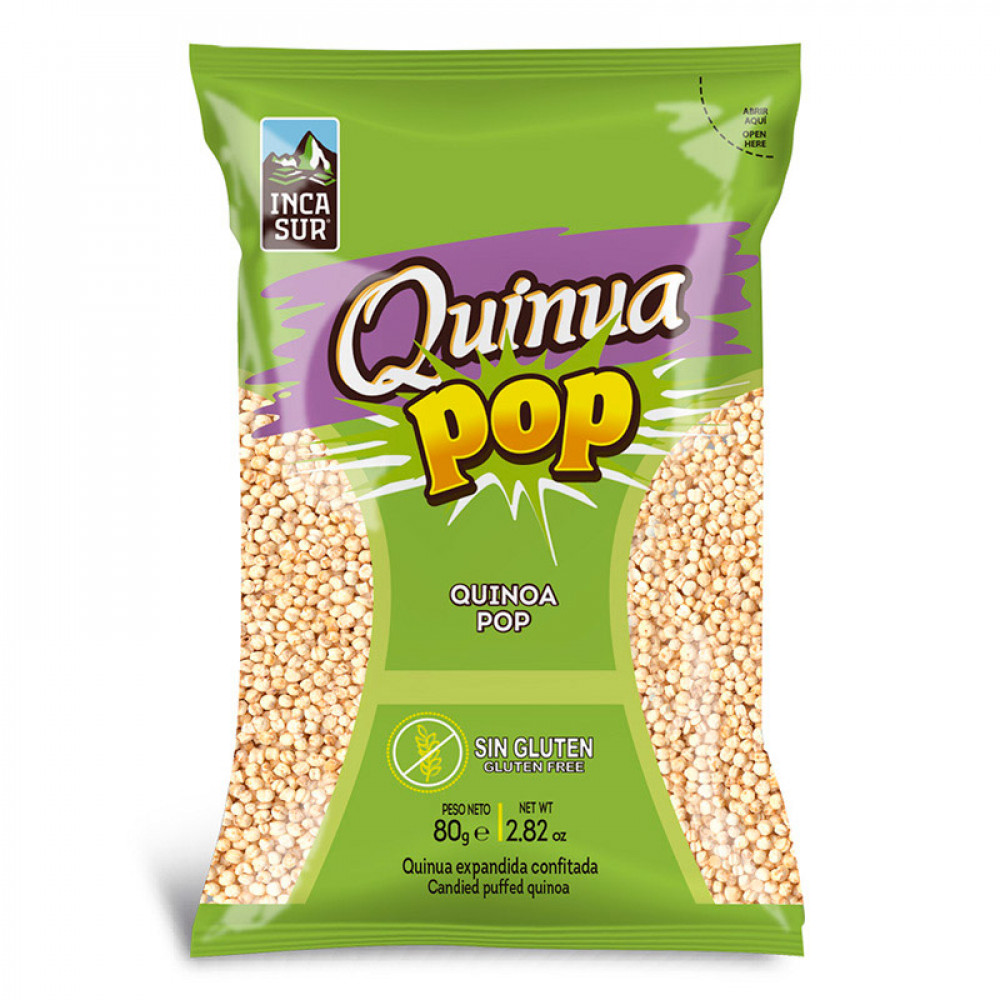 CANDIED PUFFED QUINOA. INCASUR — Lima, Peru